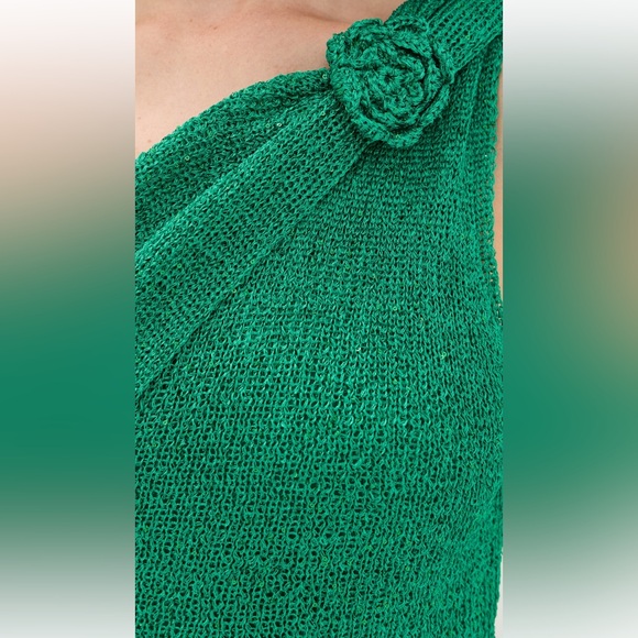 Runaway the Label Silvia Dress Emerald Green / Quality Fabric / XXS Gown Maxi - Picture 7 of 8